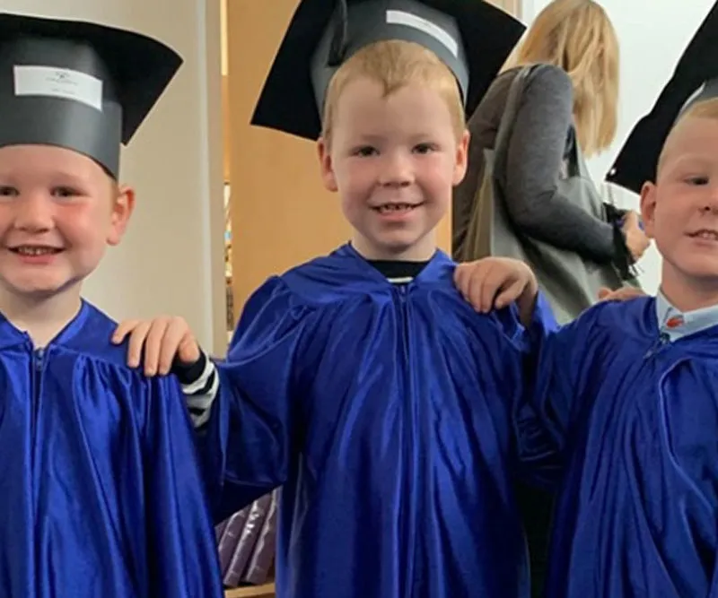 graduation day at lauriston nursery